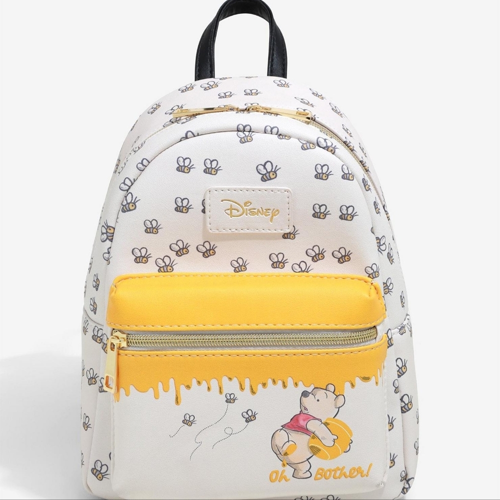 Loungefly Disney Winnie The Pooh Bees And Honey Backpack New With Tags!